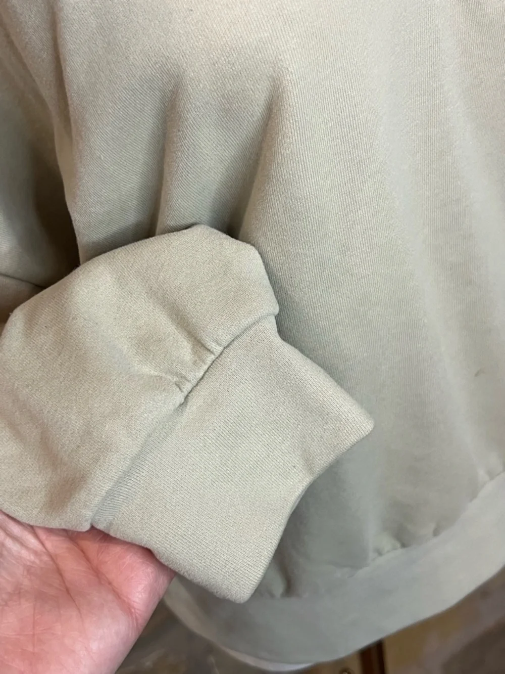 Tuckernuck Pomander Place Sage Bode Polo Sweatshirt NWT Oversized XS - Picture 7 of 12